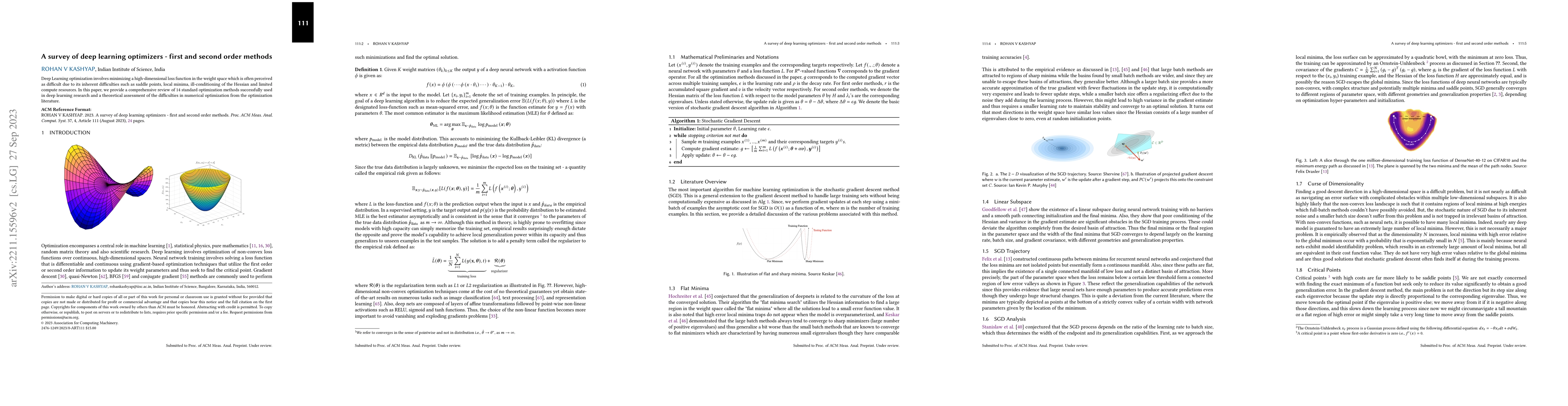 Thumbnail for A survey of deep learning optimizers -- first and second order methods