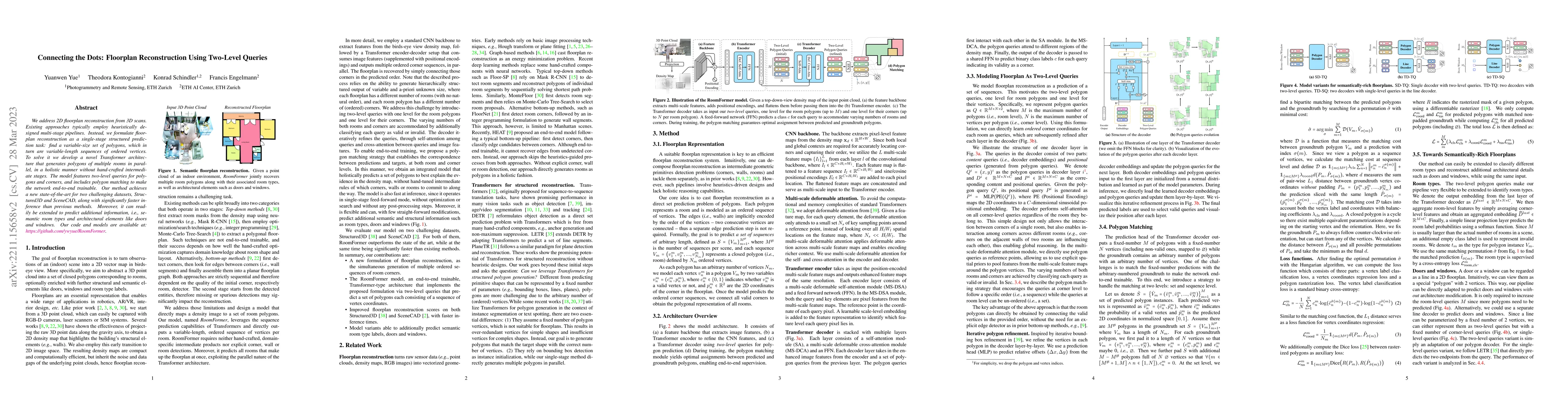 Thumbnail for Connecting the Dots: Floorplan Reconstruction Using Two-Level Queries