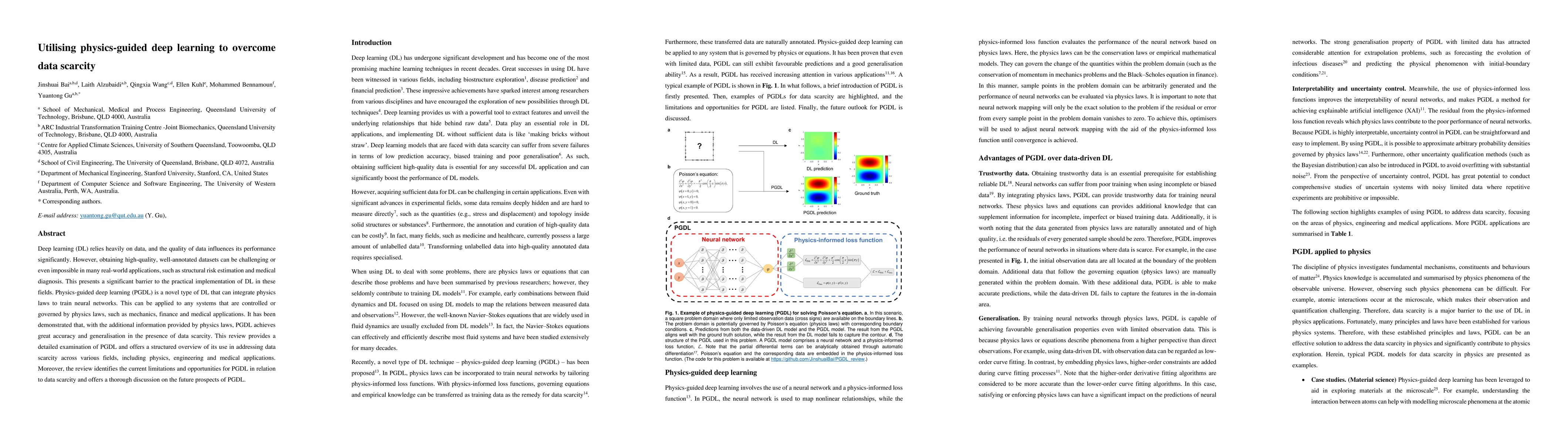 Thumbnail for Utilising physics-guided deep learning to overcome data scarcity