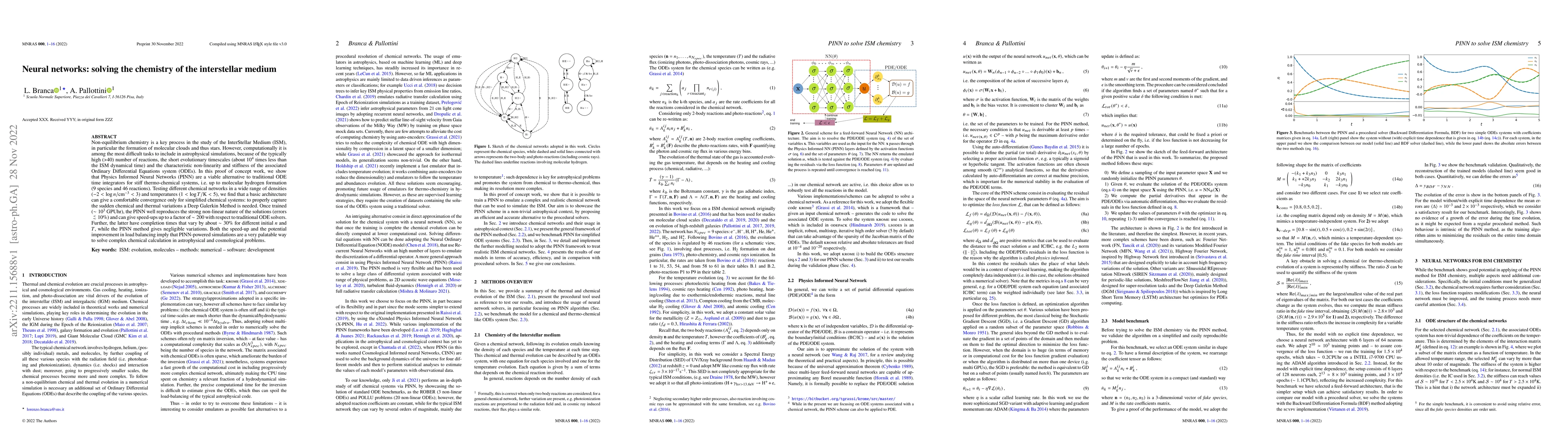 Thumbnail for Neural networks: solving the chemistry of the interstellar medium