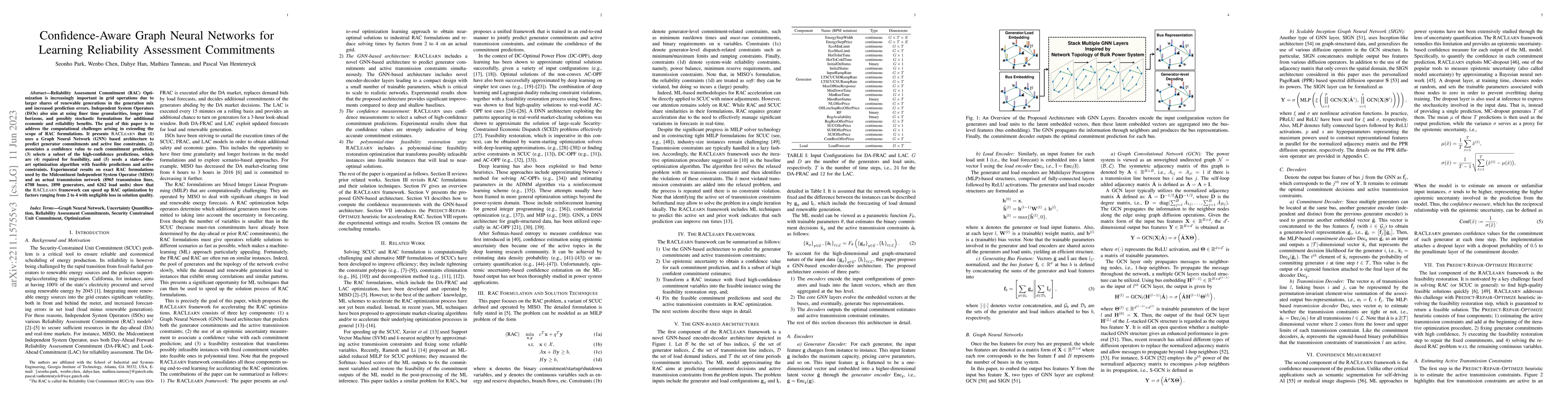 Thumbnail for Confidence-Aware Graph Neural Networks for Learning Reliability
  Assessment Commitments