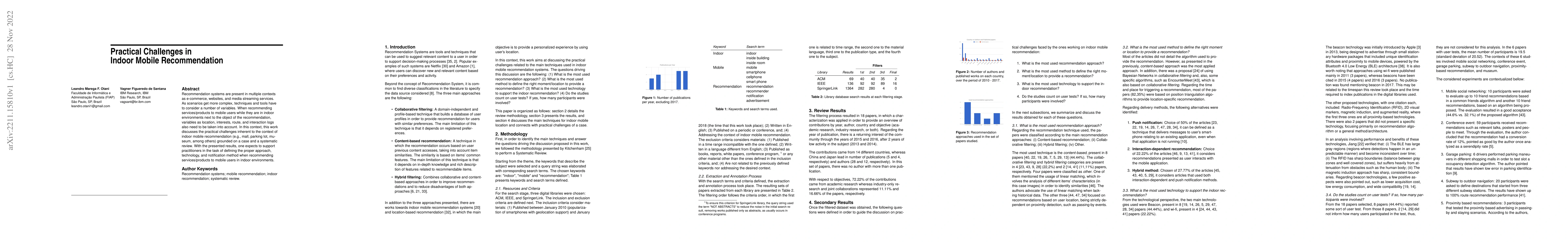 Thumbnail for Practical Challenges in Indoor Mobile Recommendation
