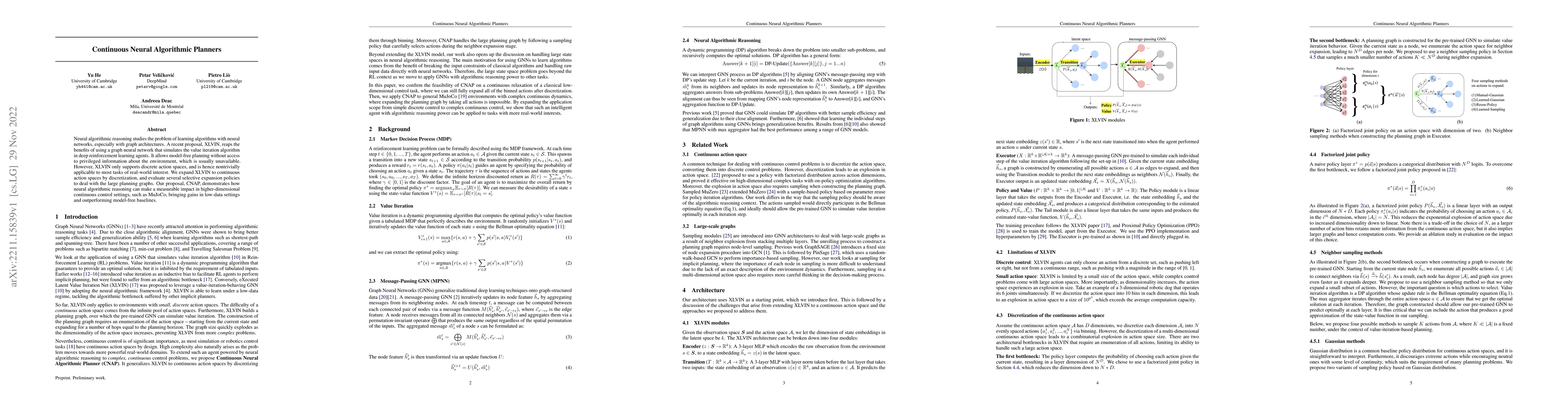Thumbnail for Continuous Neural Algorithmic Planners
