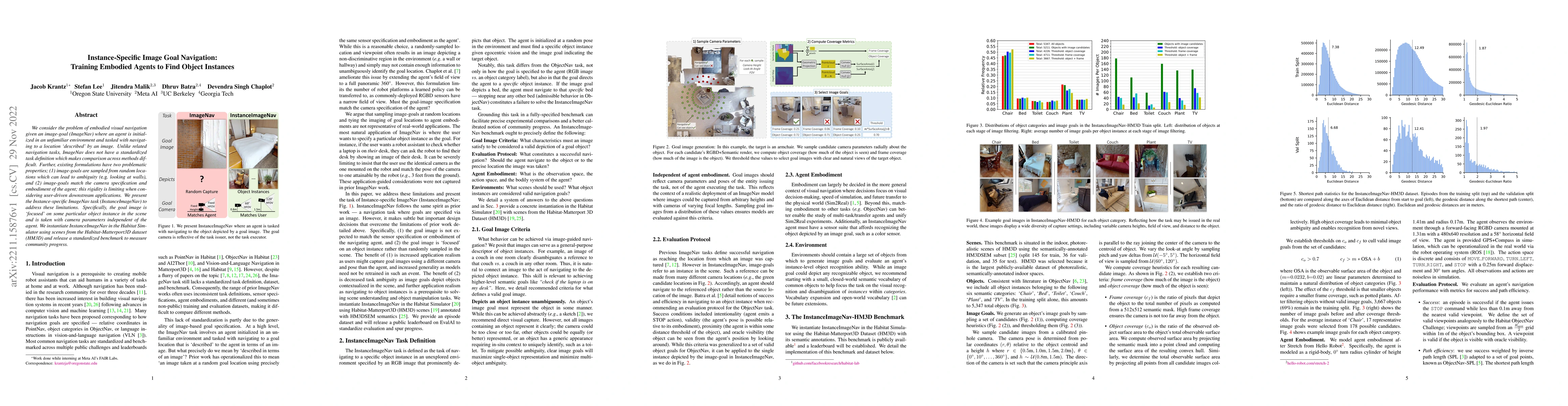 Thumbnail for Instance-Specific Image Goal Navigation: Training Embodied Agents to
  Find Object Instances