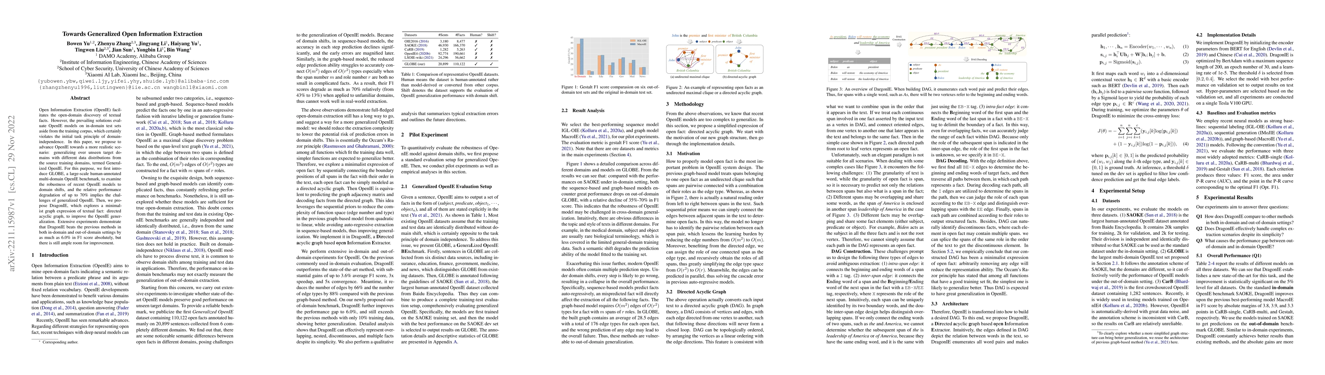 Thumbnail for Towards Generalized Open Information Extraction