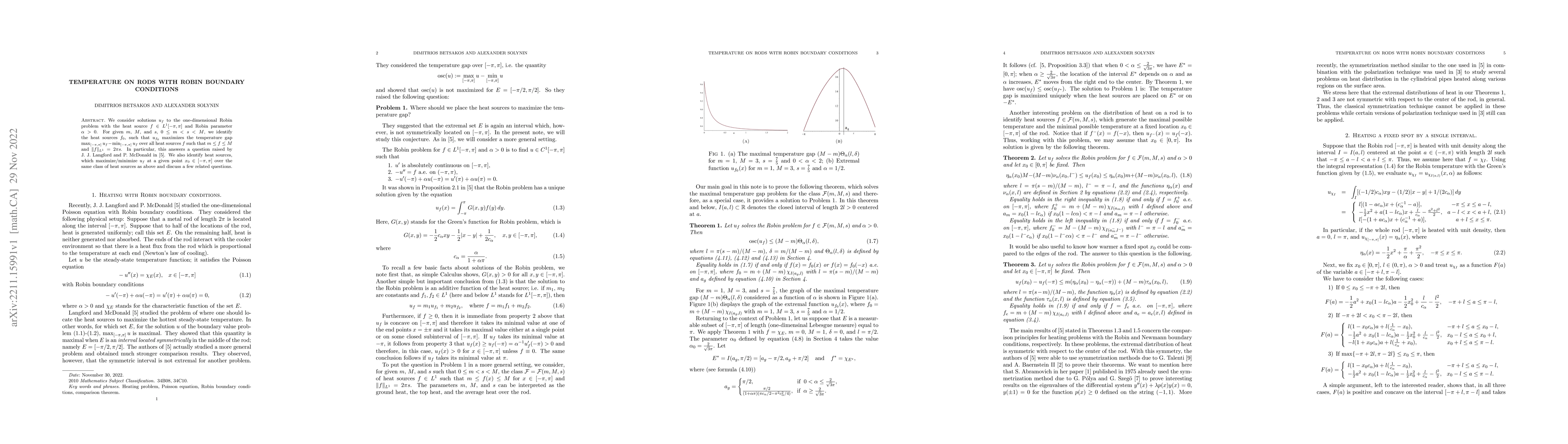 Thumbnail for Temperature on rods with Robin boundary conditions