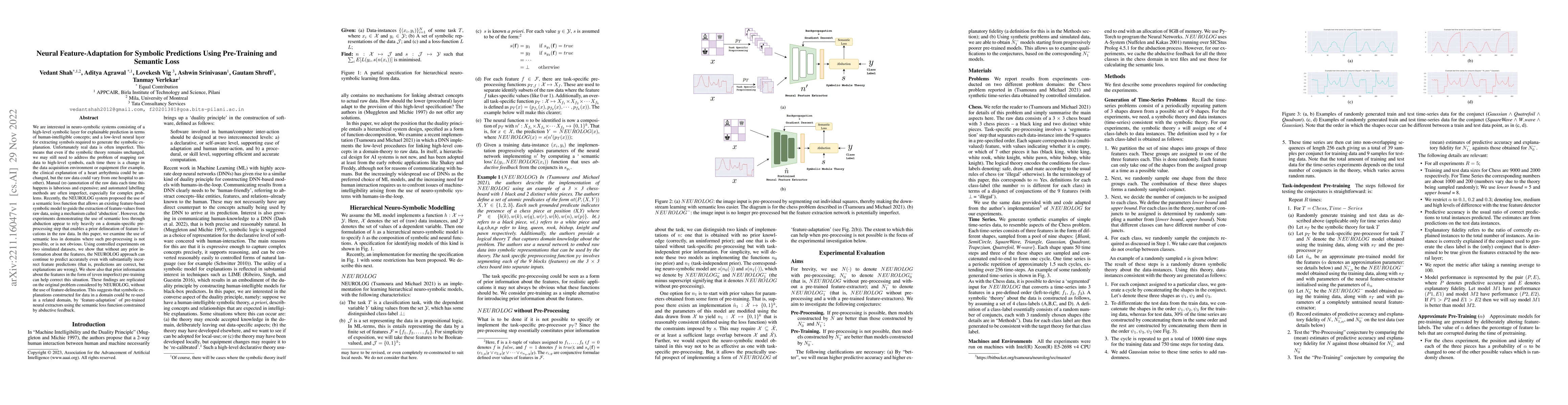 Thumbnail for Neural Feature-Adaptation for Symbolic Predictions Using Pre-Training
  and Semantic Loss