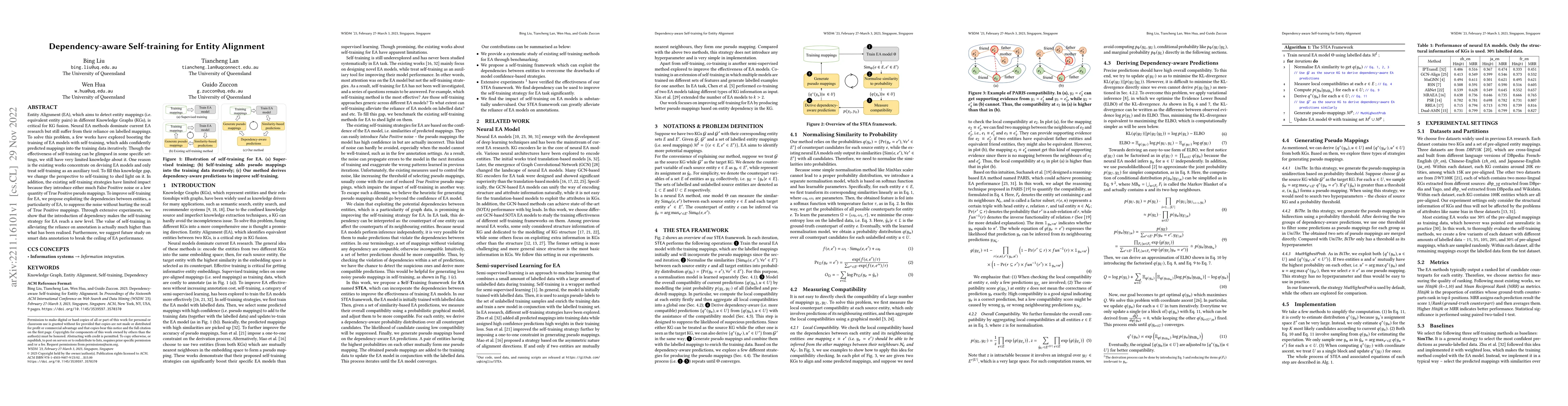 Thumbnail for Dependency-aware Self-training for Entity Alignment