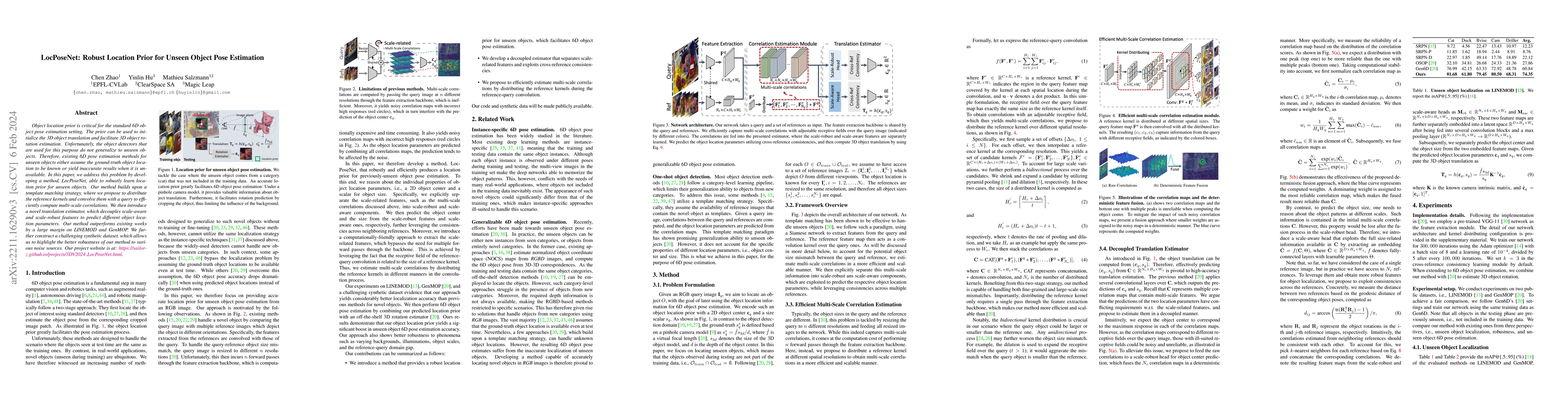 Thumbnail for LocPoseNet: Robust Location Prior for Unseen Object Pose Estimation