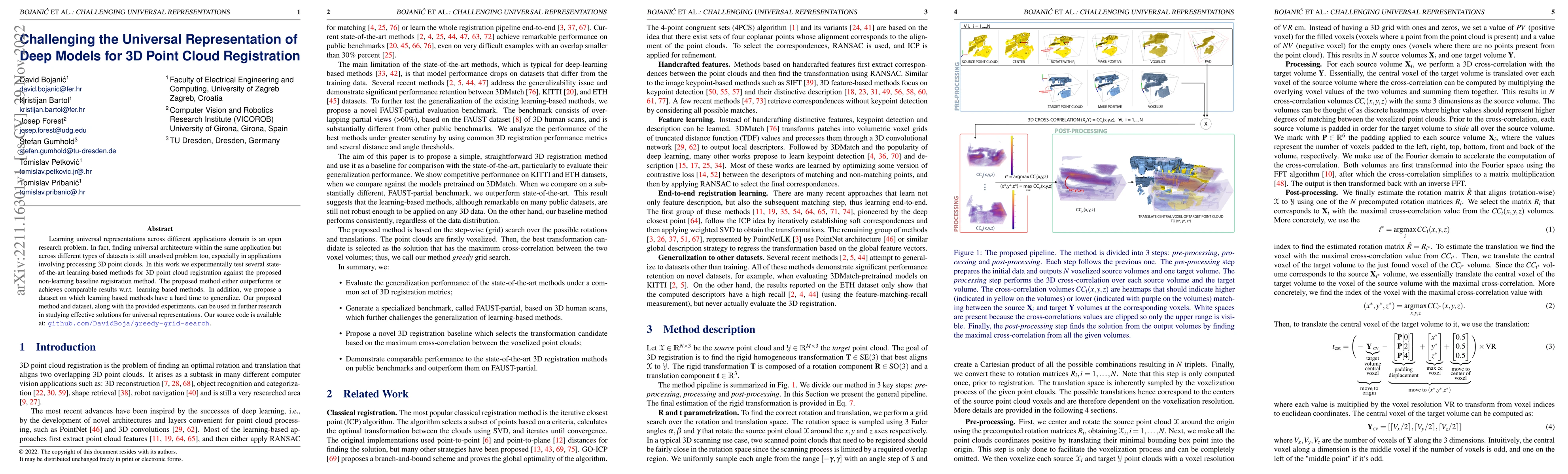 Thumbnail for Challenging the Universal Representation of Deep Models for 3D Point
  Cloud Registration