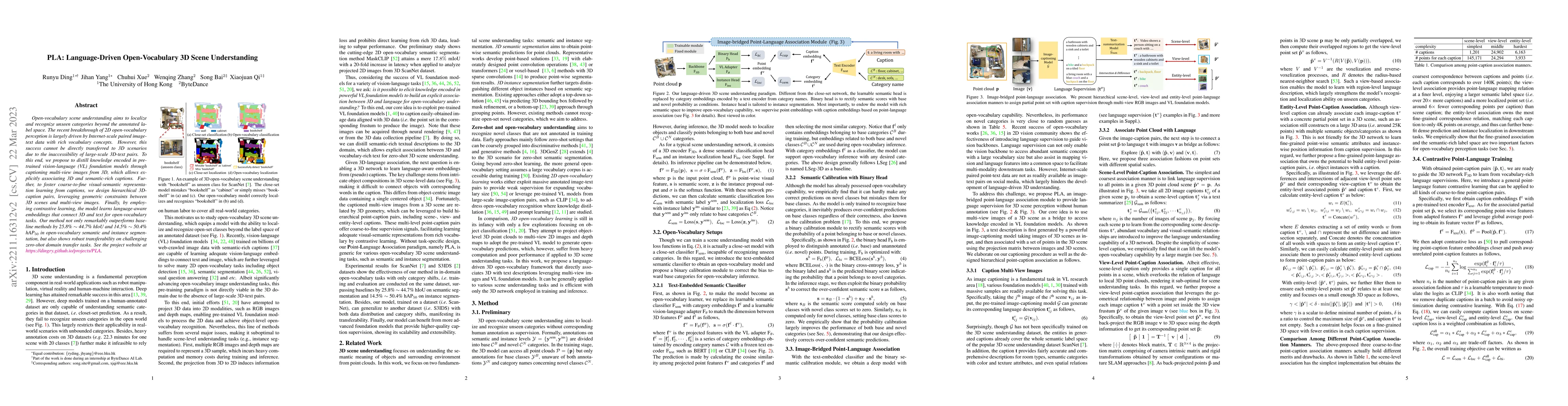 Thumbnail for PLA: Language-Driven Open-Vocabulary 3D Scene Understanding