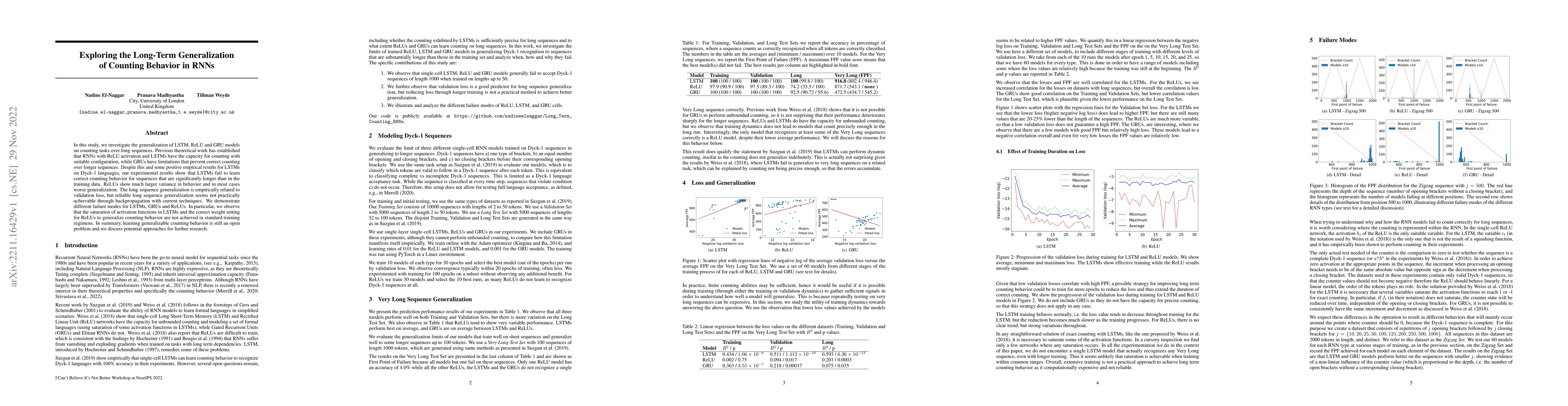 Thumbnail for Exploring the Long-Term Generalization of Counting Behavior in RNNs