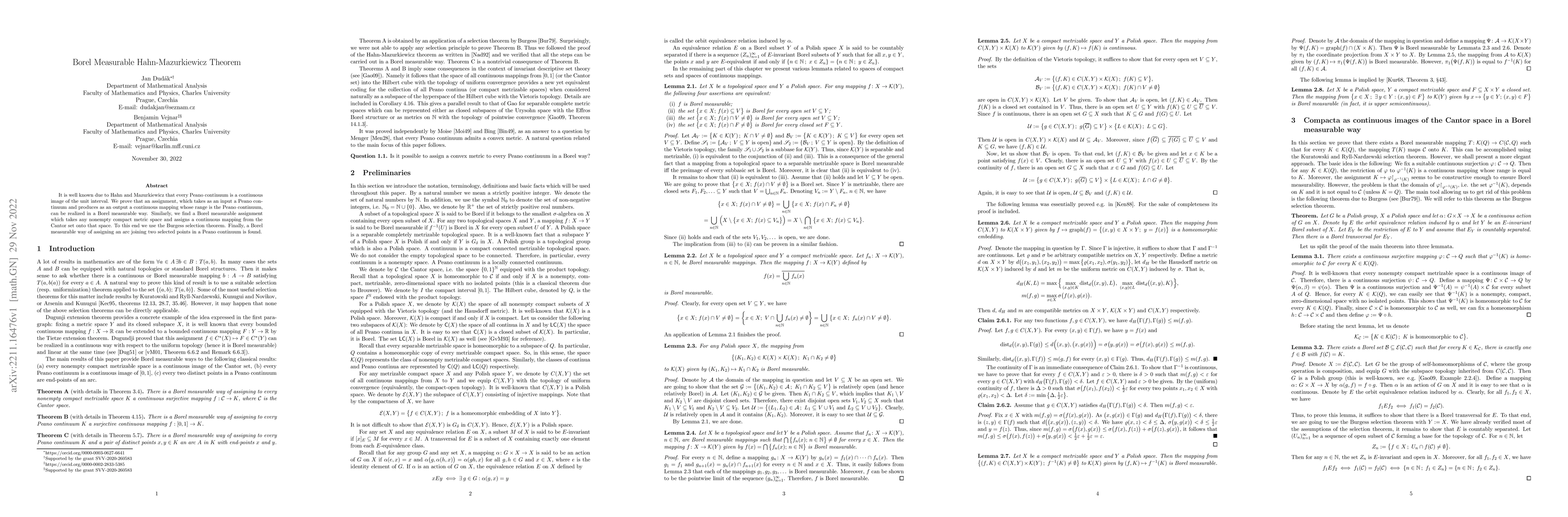 Thumbnail for Borel Measurable Hahn-Mazurkiewicz Theorem