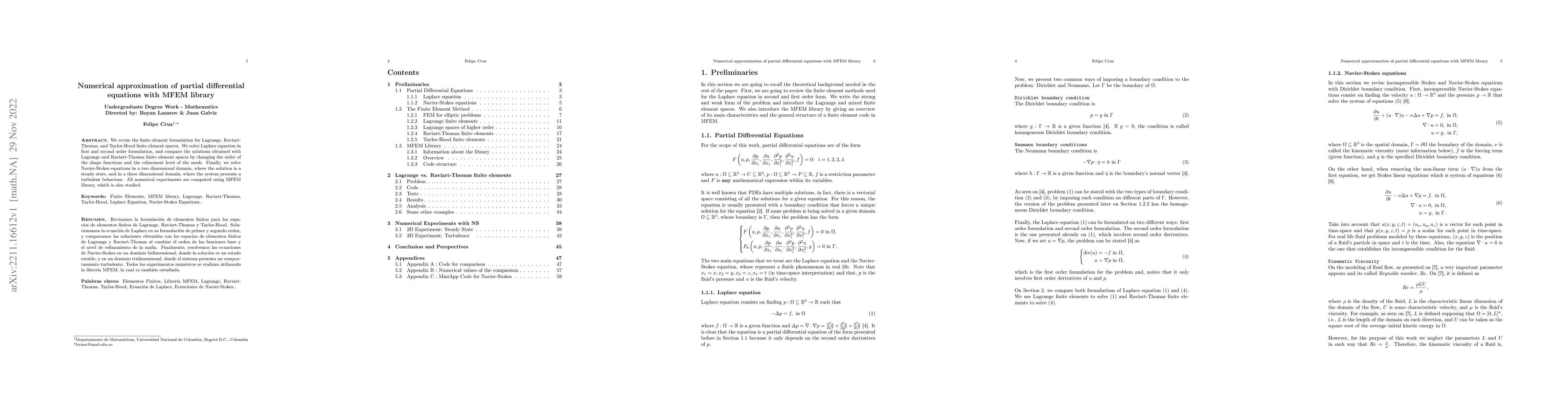 Thumbnail for Numerical approximation of partial differential equations with MFEM
  library