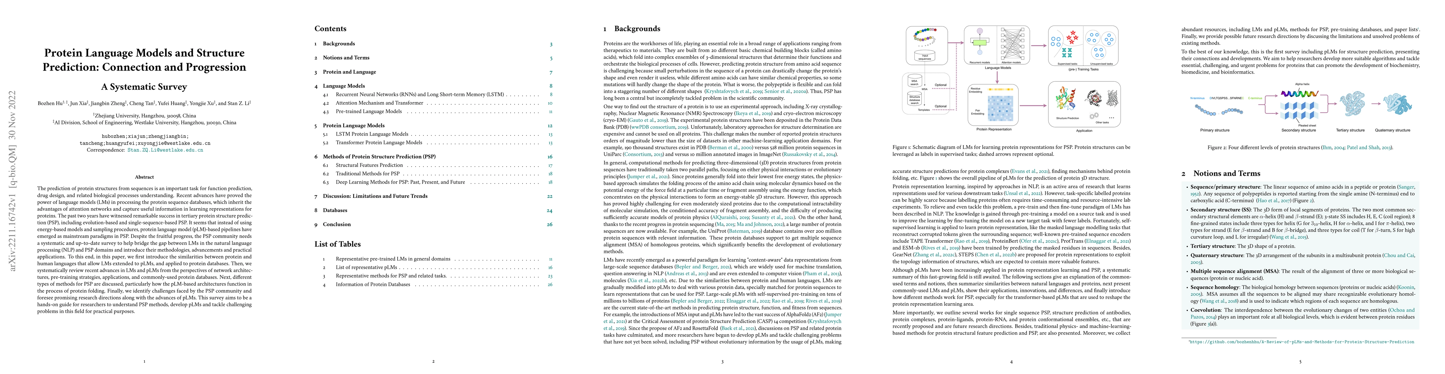 Thumbnail for Protein Language Models and Structure Prediction: Connection and
  Progression