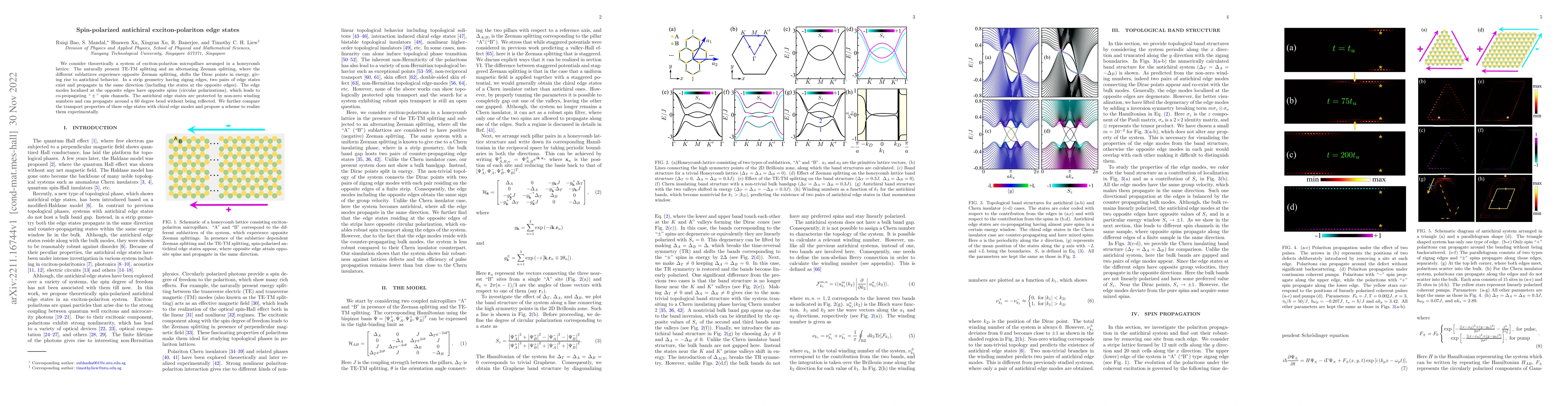 Thumbnail for Spin-polarized antichiral exciton-polariton edge states