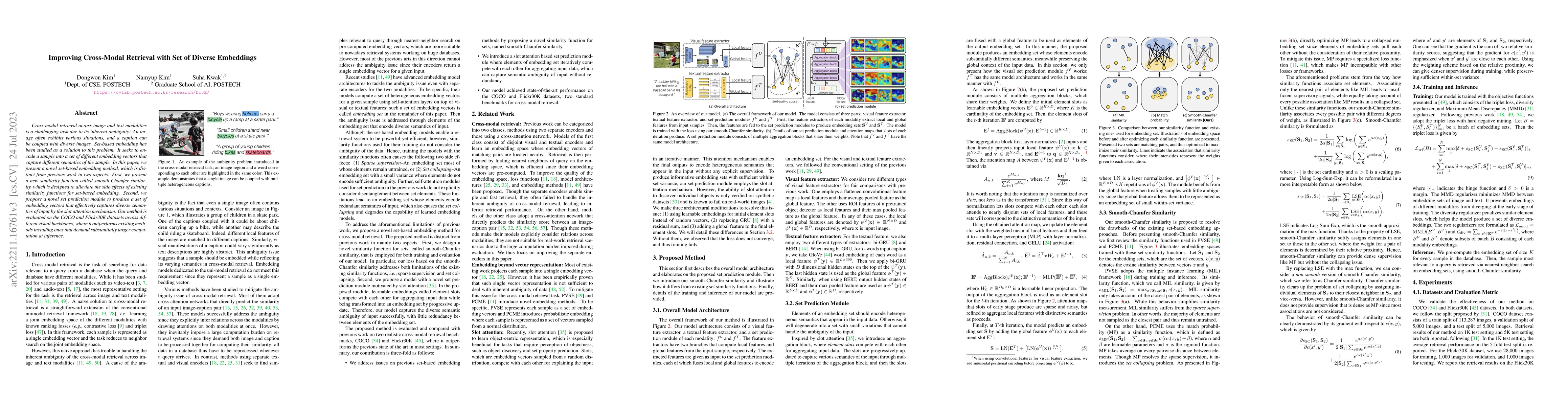 Thumbnail for Improving Cross-Modal Retrieval with Set of Diverse Embeddings