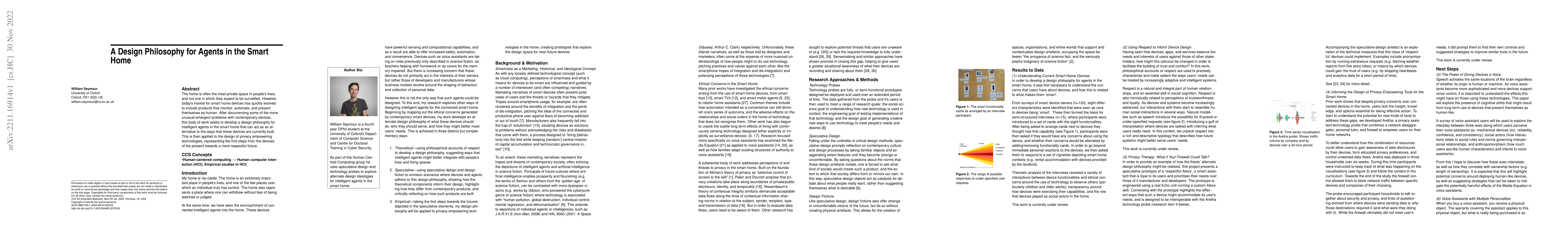 Thumbnail for A Design Philosophy for Agents in the Smart Home