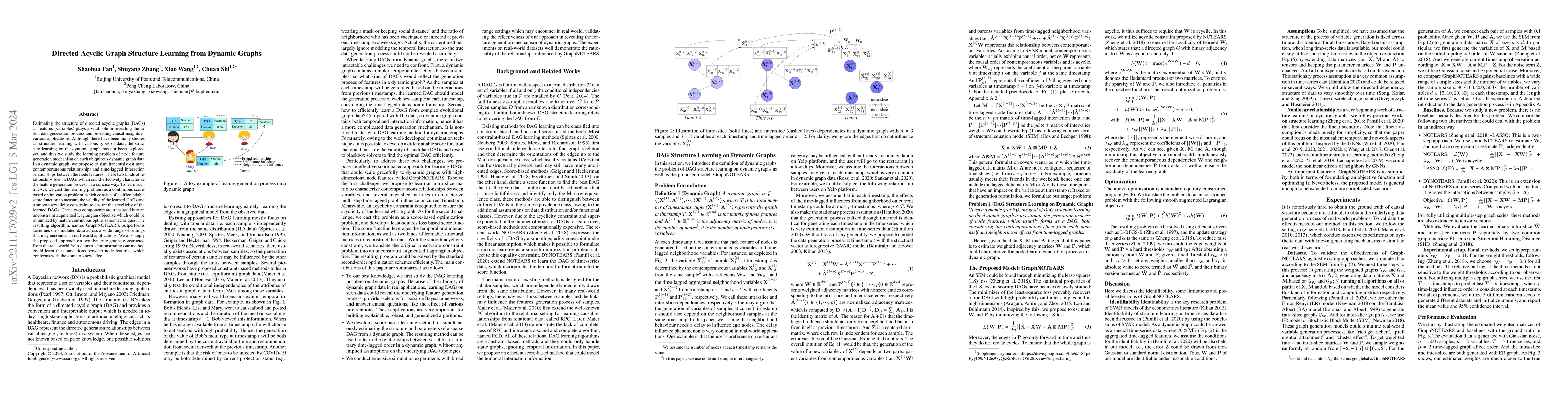 Thumbnail for Directed Acyclic Graph Structure Learning from Dynamic Graphs