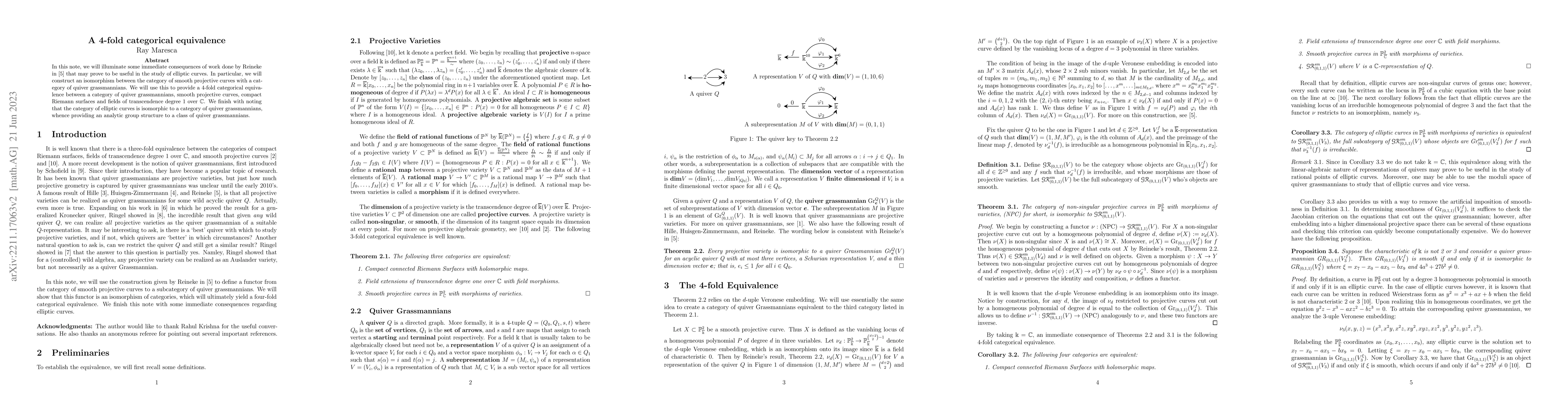 Thumbnail for A 4-fold categorical equivalence