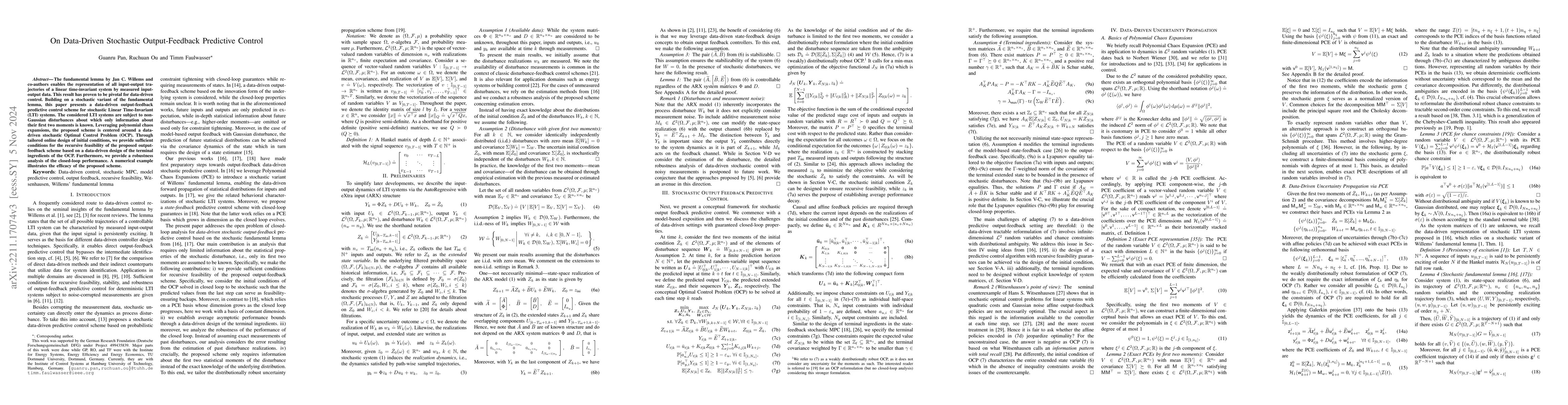 Thumbnail for On Data-Driven Stochastic Output-Feedback Predictive Control