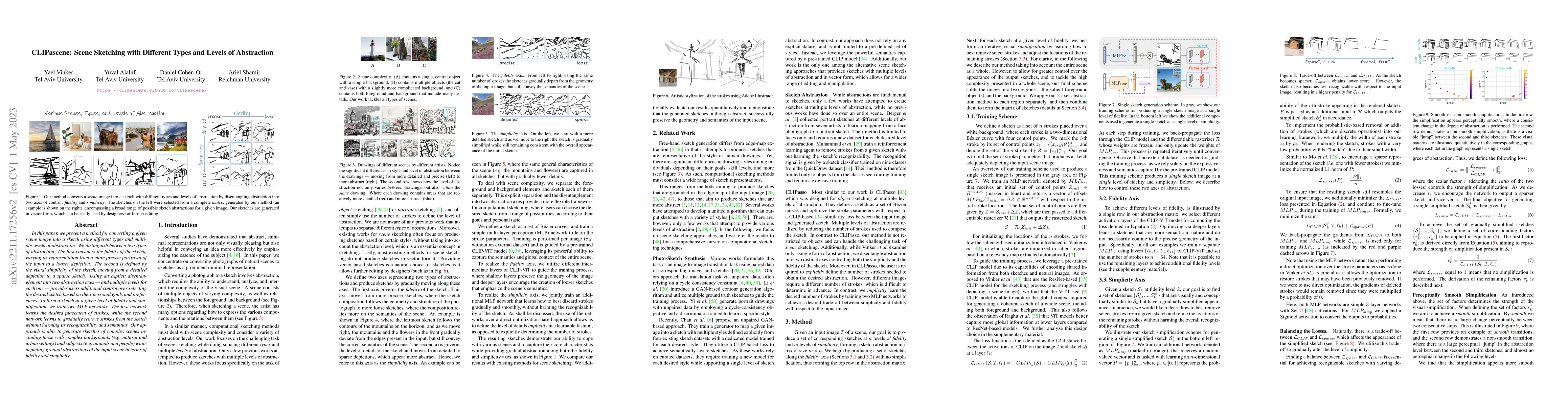 Thumbnail for CLIPascene: Scene Sketching with Different Types and Levels of
  Abstraction
