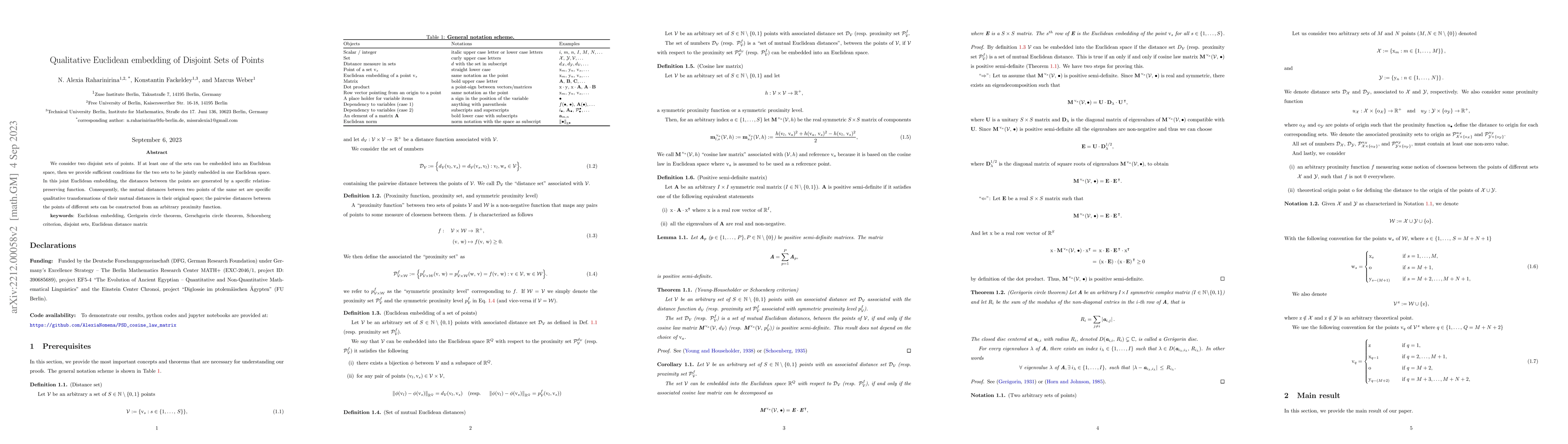 Thumbnail for Qualitative Euclidean embedding of Disjoint Sets of Points