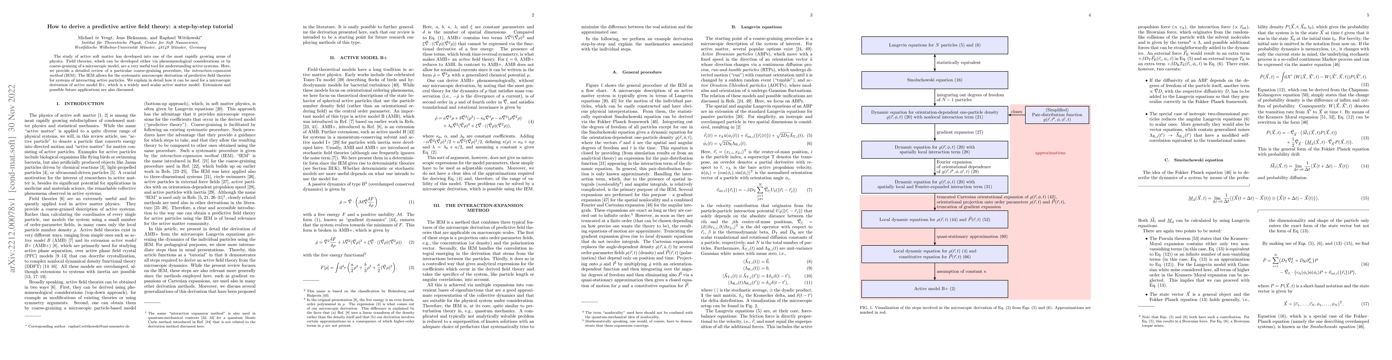 Thumbnail for How to derive a predictive active field theory: a step-by-step tutorial