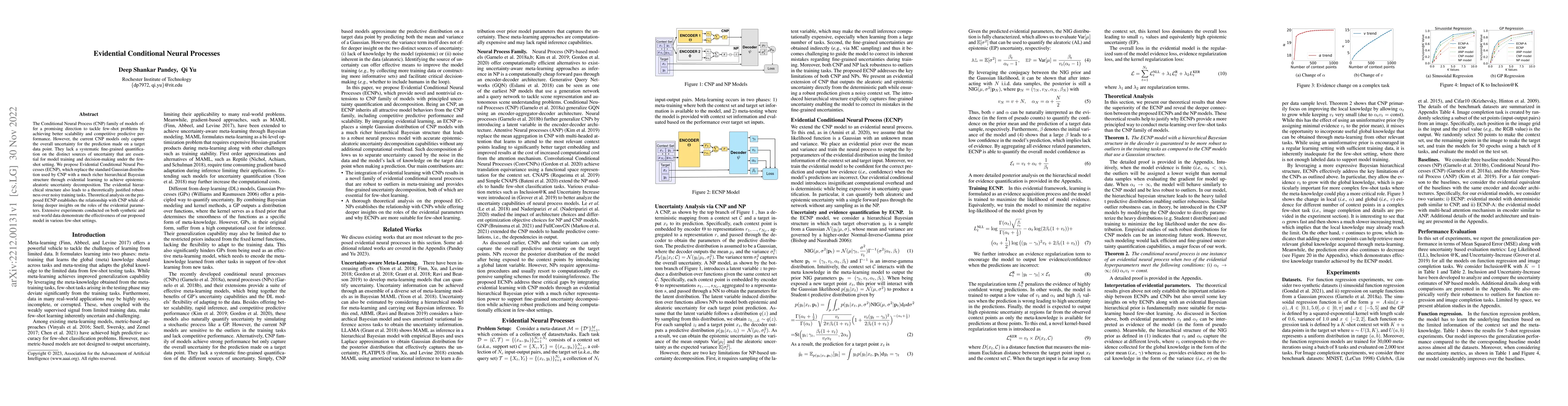 Thumbnail for Evidential Conditional Neural Processes