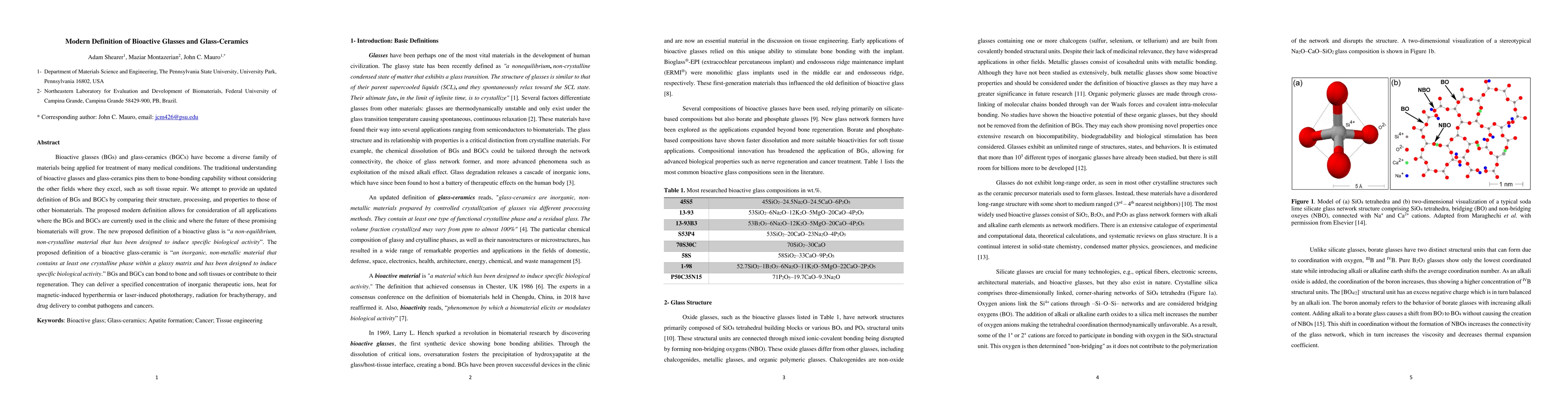 Thumbnail for Modern Definition of Bioactive Glasses and Glass-Ceramics