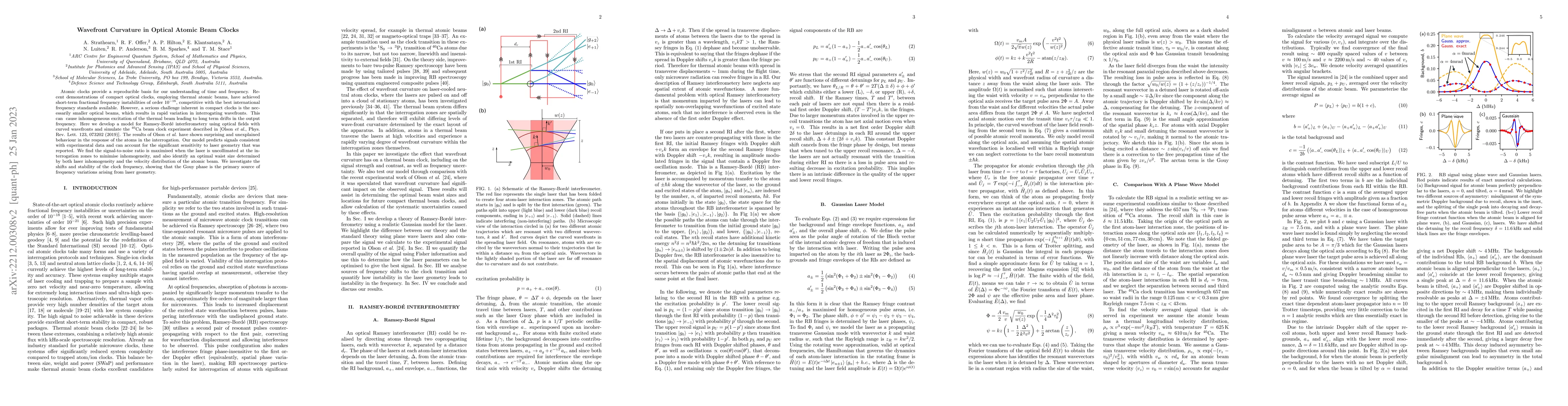 Thumbnail for Wavefront Curvature in Optical Atomic Beam Clocks
