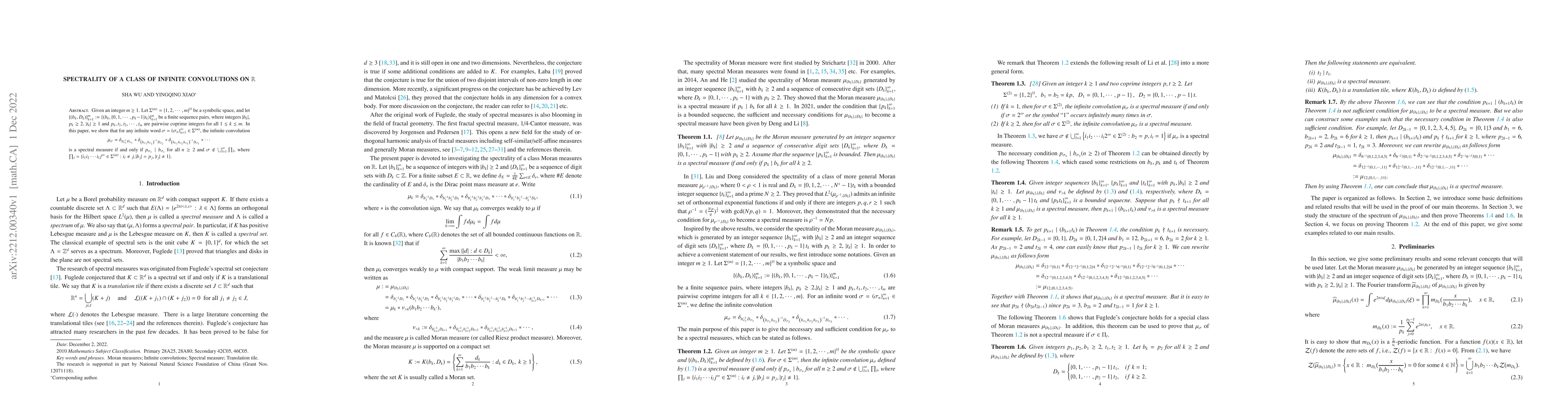 Thumbnail for Spectrality of a class of infinite convolutions on $\mathbb{R}$