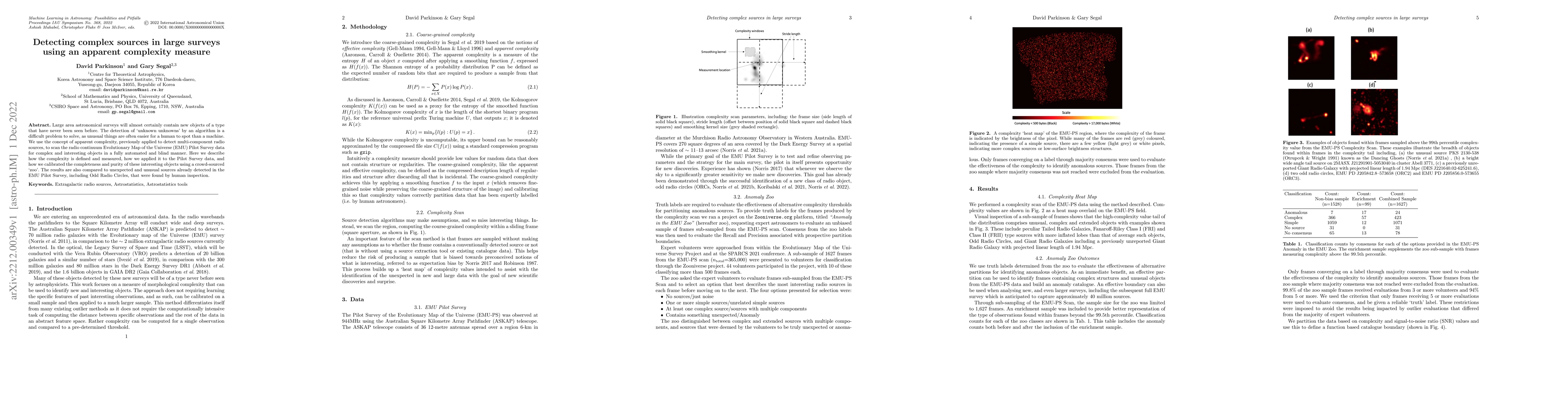Thumbnail for Detecting complex sources in large surveys using an apparent complexity
  measure