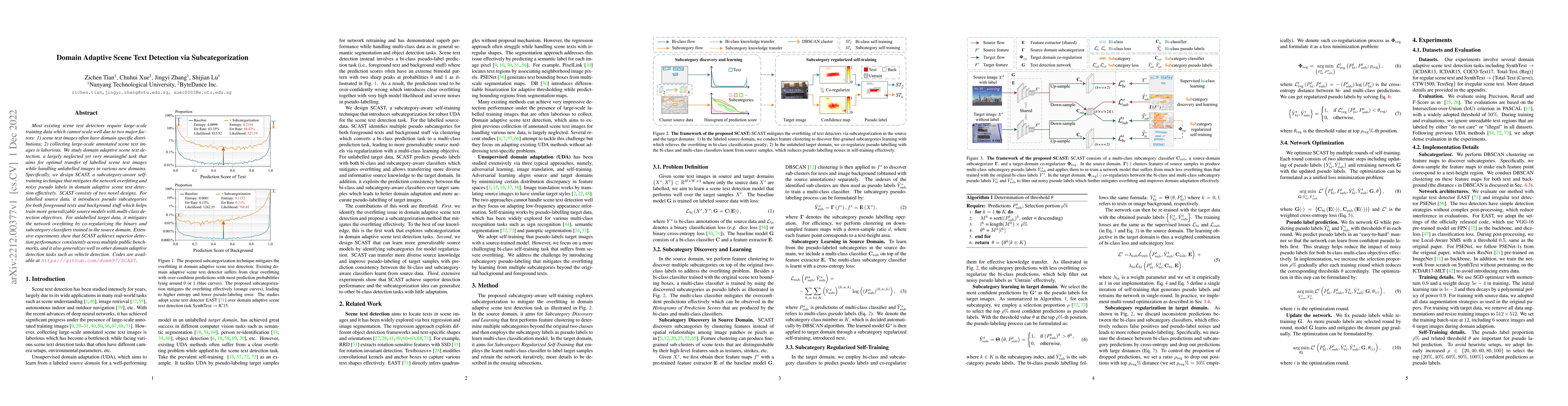 Thumbnail for Domain Adaptive Scene Text Detection via Subcategorization
