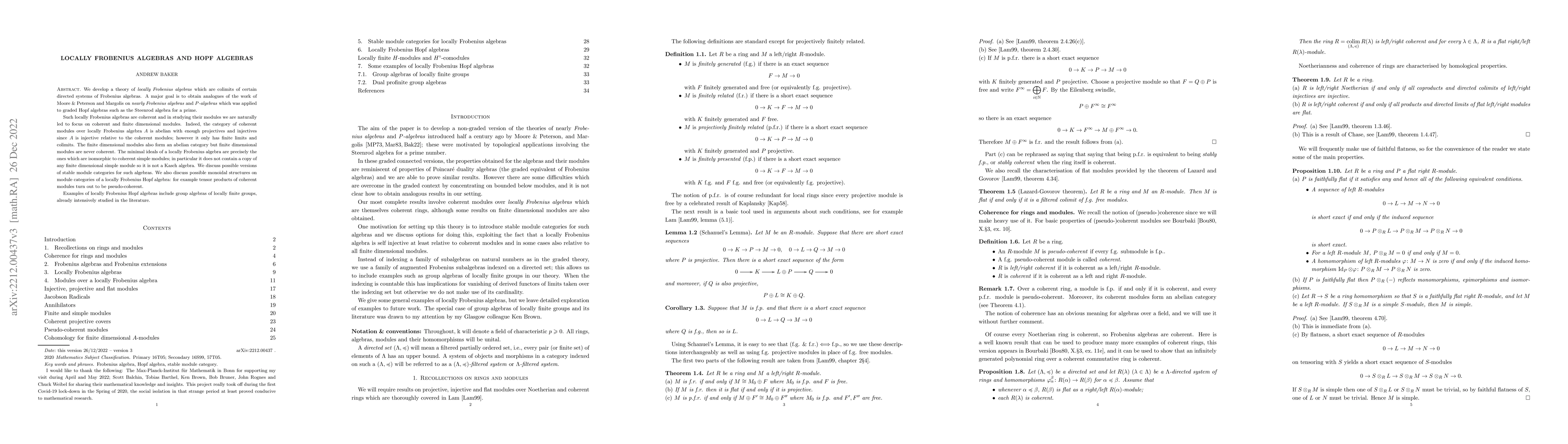 Thumbnail for Locally Frobenius algebras and Hopf algebras