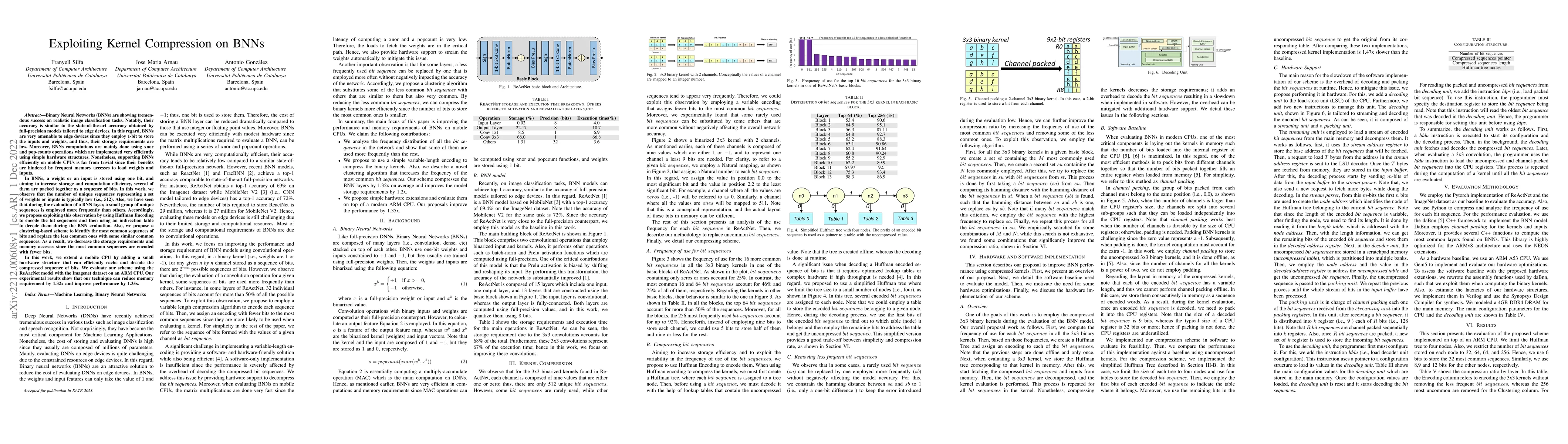 Thumbnail for Exploiting Kernel Compression on BNNs