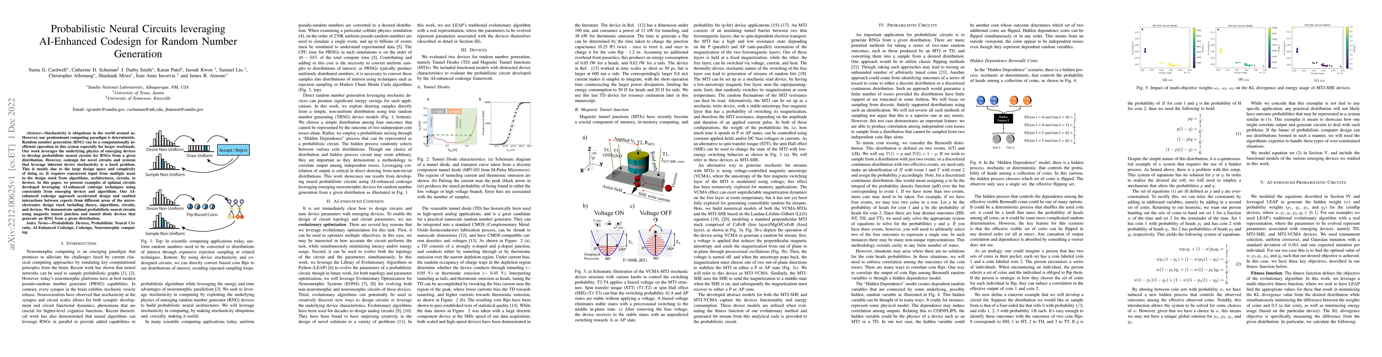 Thumbnail for Probabilistic Neural Circuits leveraging AI-Enhanced Codesign for Random
  Number Generation