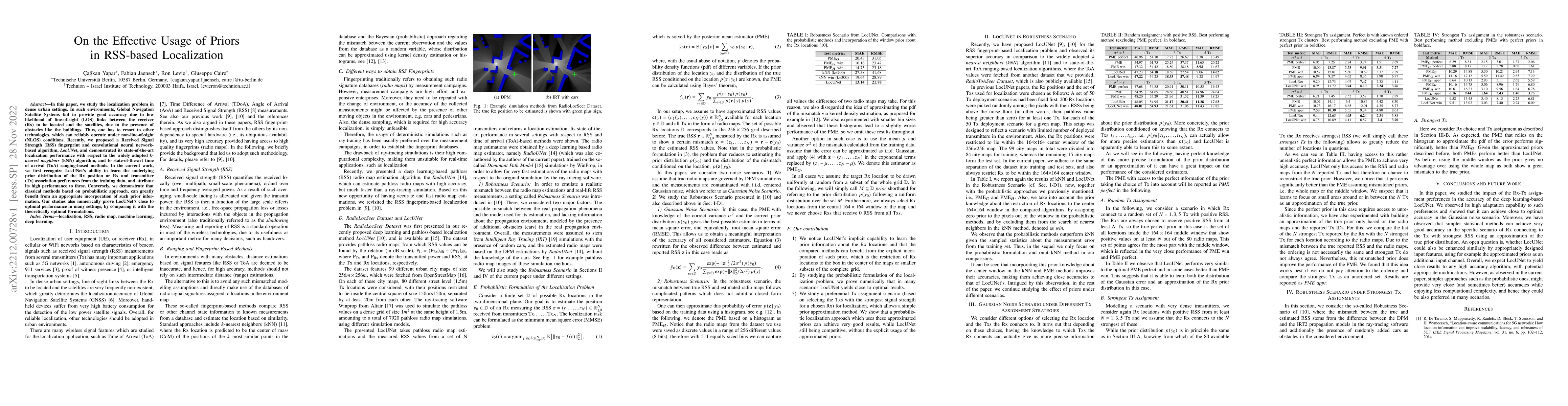 Thumbnail for On the Effective Usage of Priors in RSS-based Localization