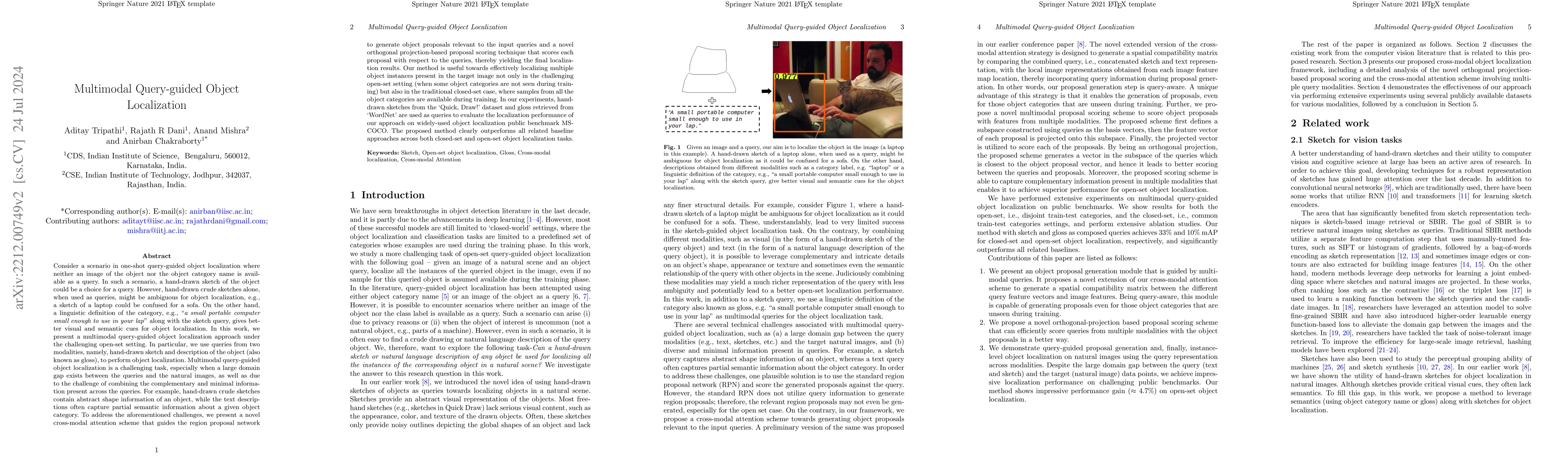 Thumbnail for Multimodal Query-guided Object Localization