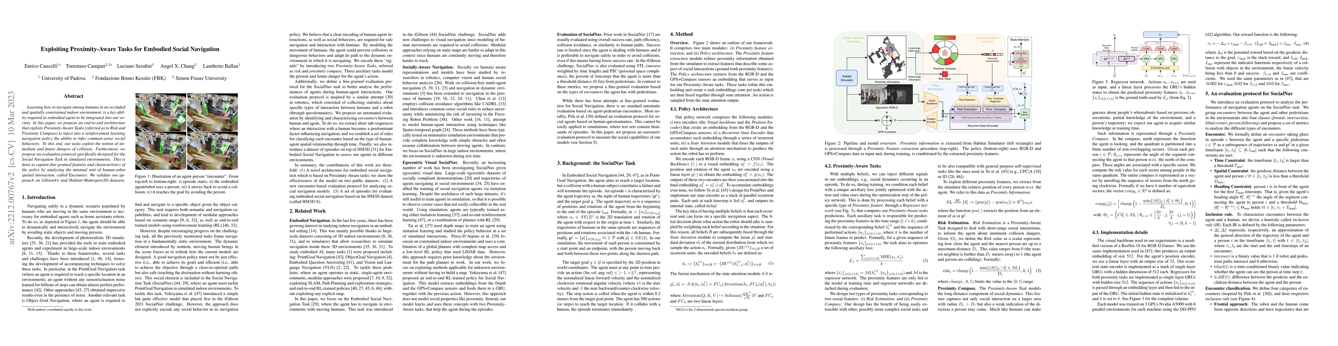 Thumbnail for Exploiting Proximity-Aware Tasks for Embodied Social Navigation