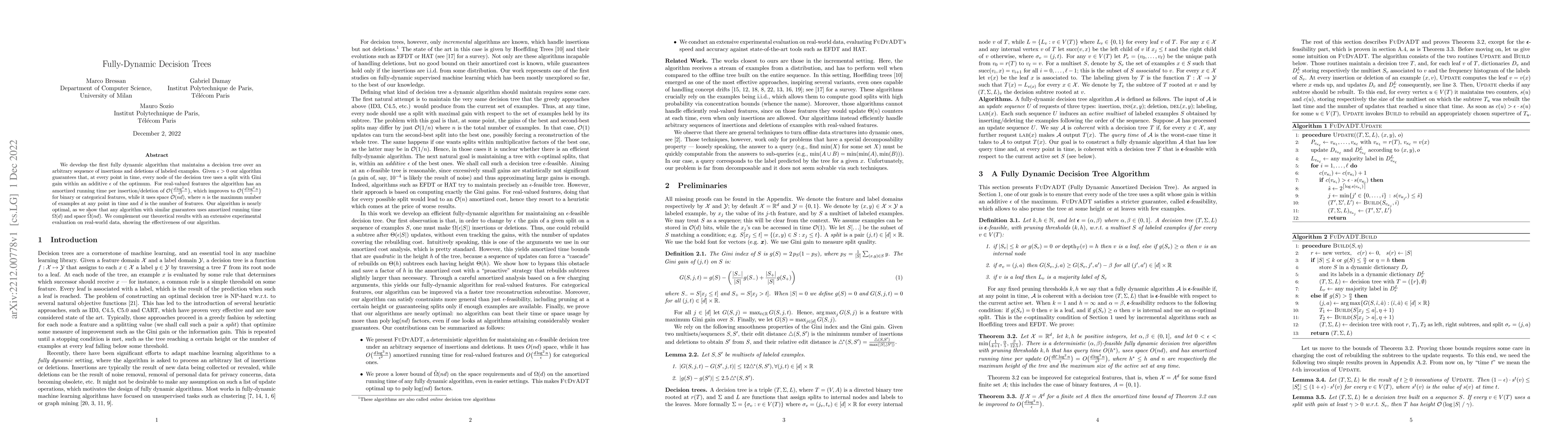 Thumbnail for Fully-Dynamic Decision Trees
