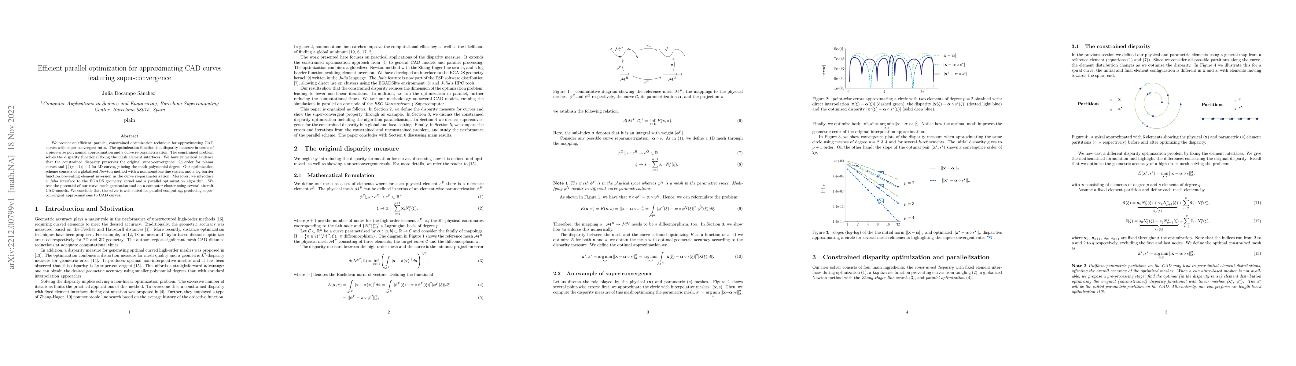 Thumbnail for Efficient parallel optimization for approximating CAD curves featuring
  super-convergence