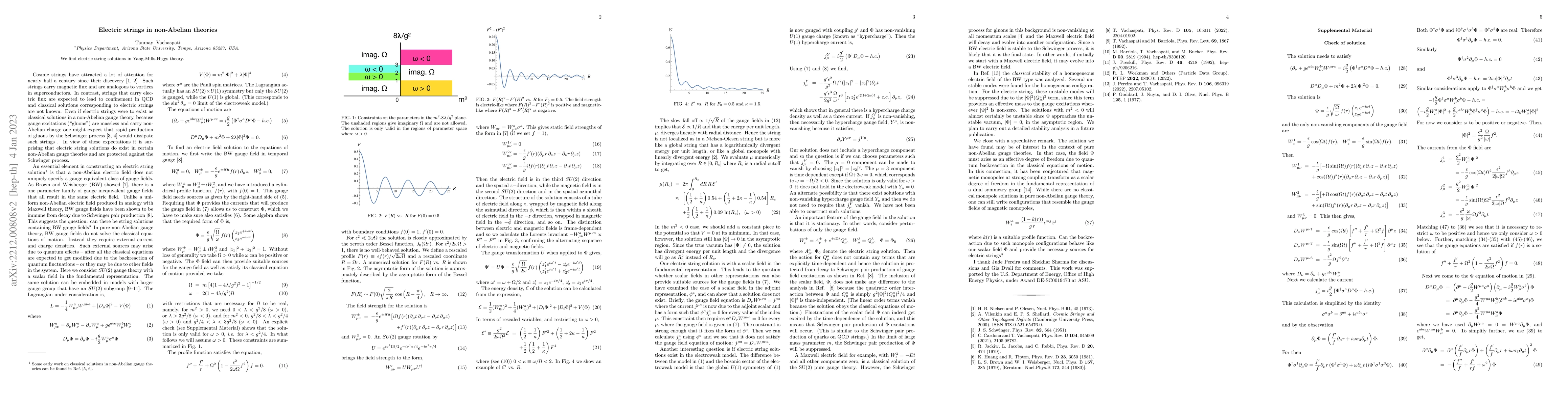 Thumbnail for Electric strings in non-Abelian theories