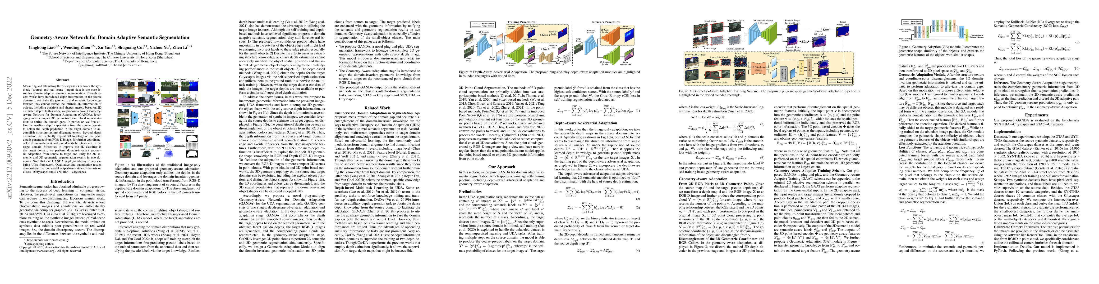 Thumbnail for Geometry-Aware Network for Domain Adaptive Semantic Segmentation