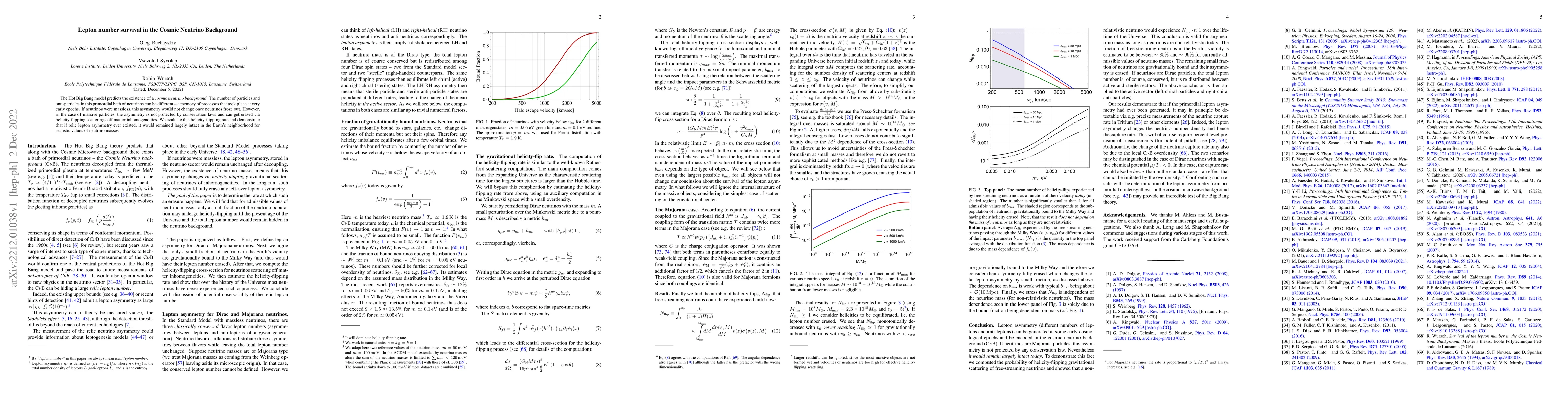 Thumbnail for lepton number survival in the cosmic neutrino background