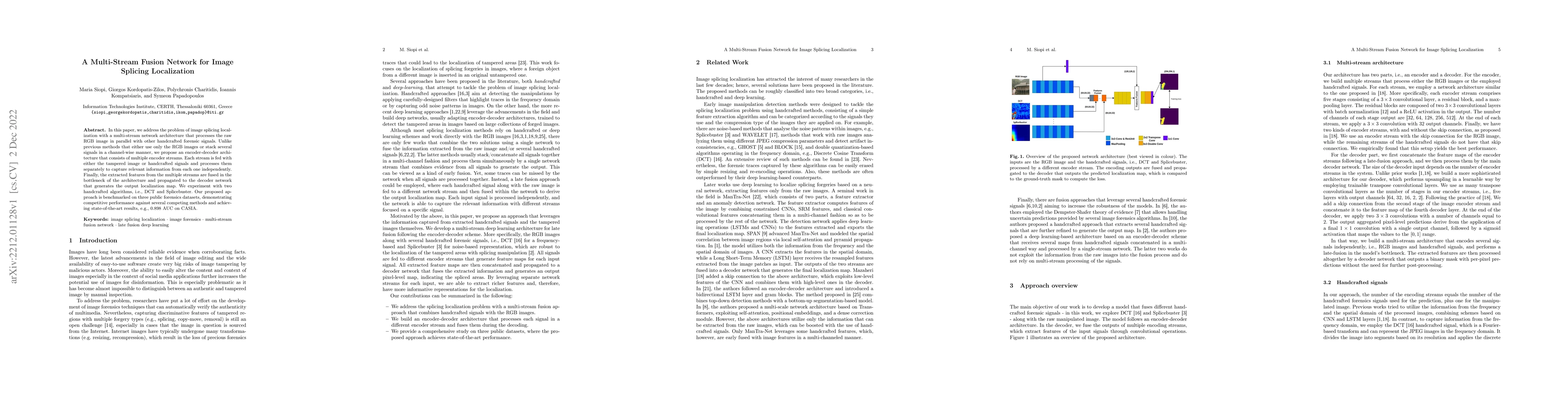 Thumbnail for A Multi-Stream Fusion Network for Image Splicing Localization