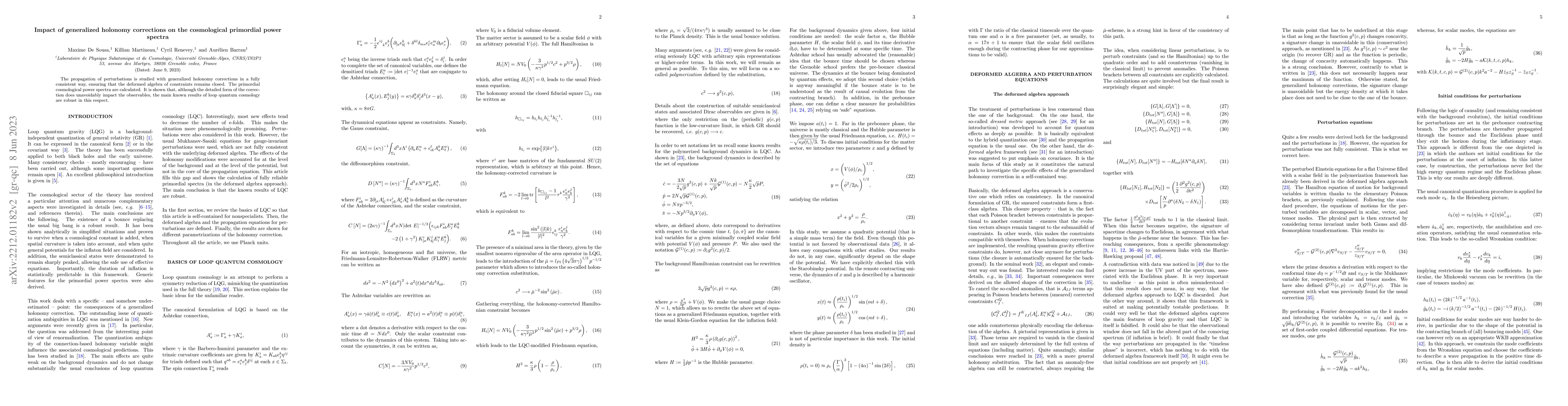 Thumbnail for Impact of generalized holonomy corrections on the cosmological
  primordial power spectra