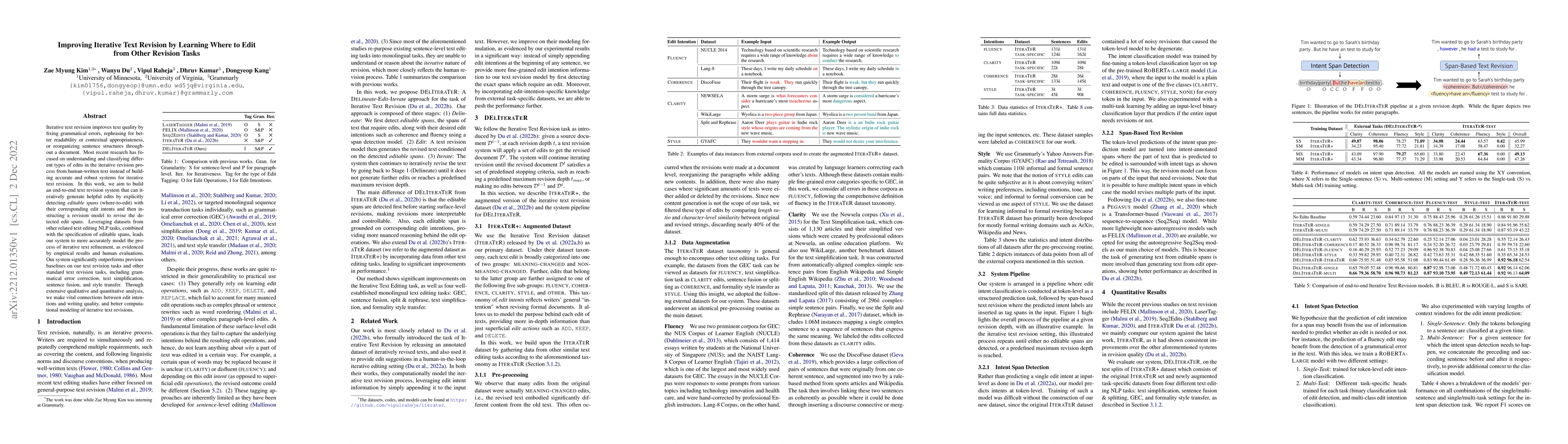 Thumbnail for Improving Iterative Text Revision by Learning Where to Edit from Other
  Revision Tasks
