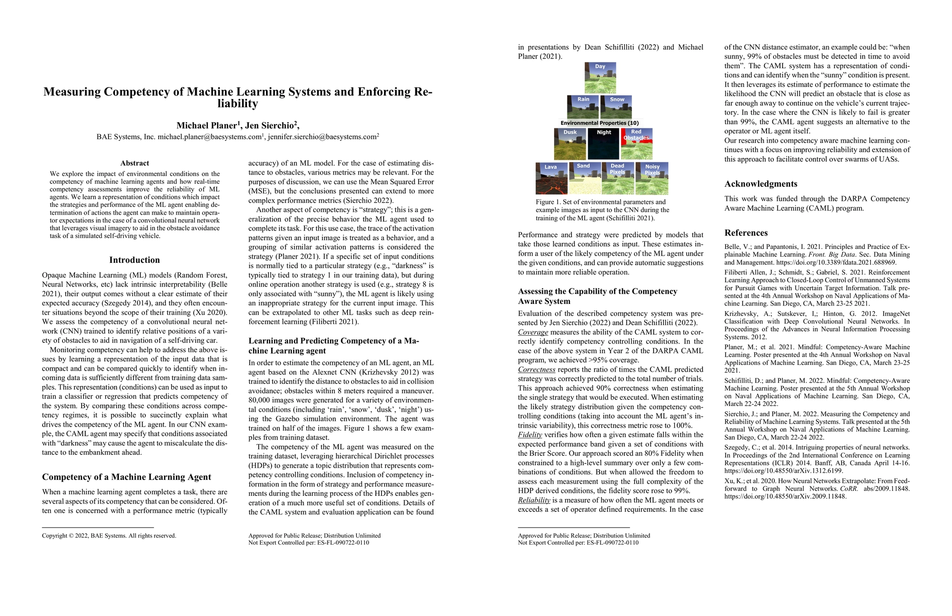 Thumbnail for Measuring Competency of Machine Learning Systems and Enforcing
  Reliability