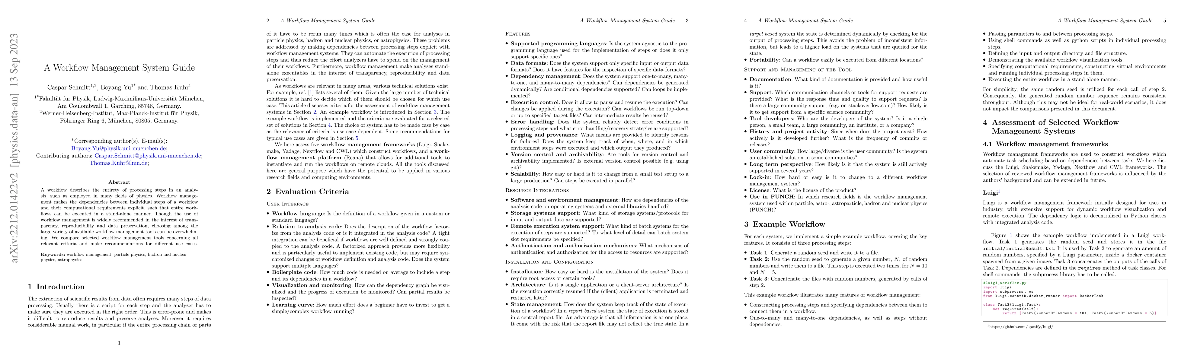Thumbnail for A Workflow Management System Guide